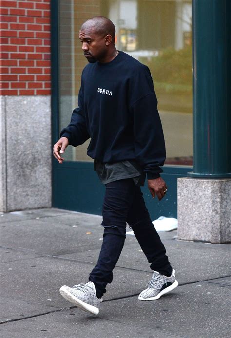 kanye sneakers adidas|kanye west wearing yeezy 350.